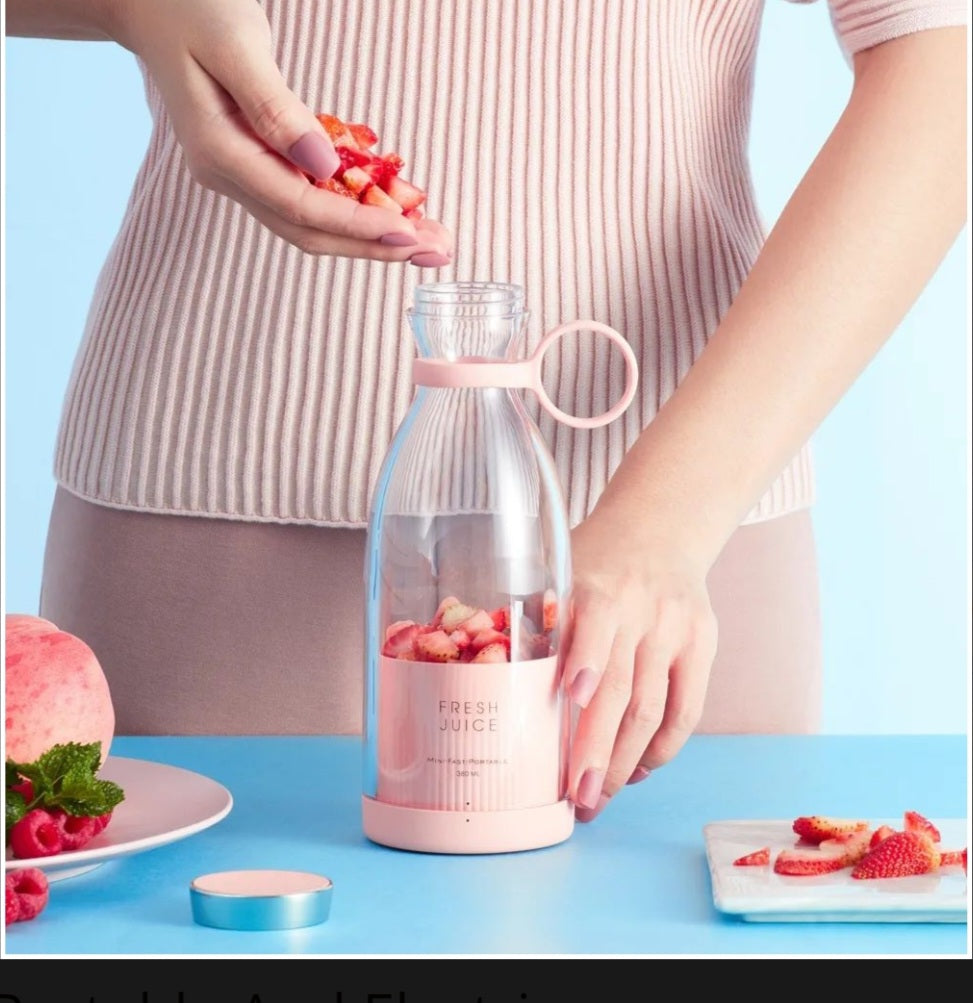 Portable Mini Rechargeable Juicer Blender