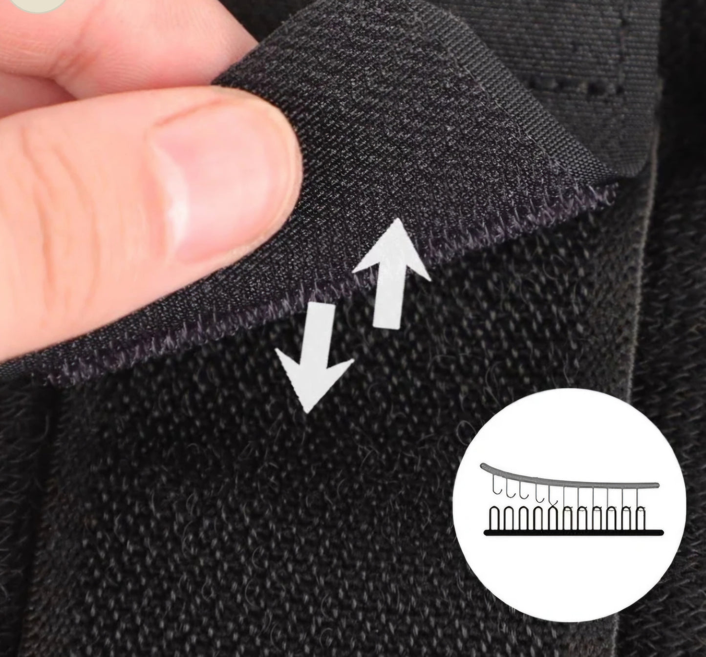 WINTER KNEE WARMERS PAIR – VELVET PADS FOR MEN & WOMEN WITH ADJUSTABLE BELT